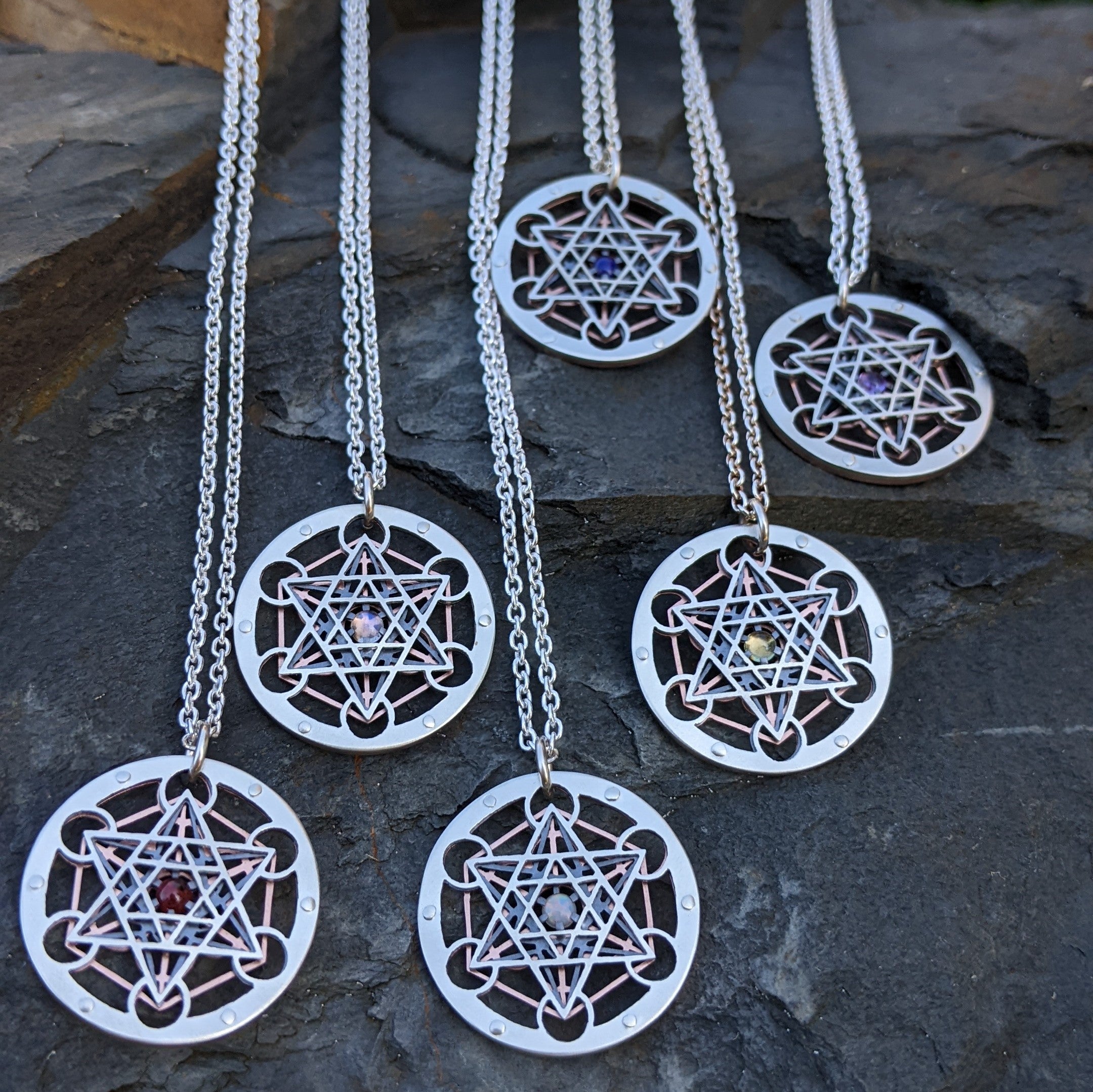 Metatron's Cube Pendant – Jean Burgers Jewellery
