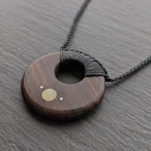 Wooden Round Pendant