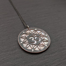 Mother of Pearl Om Pendant