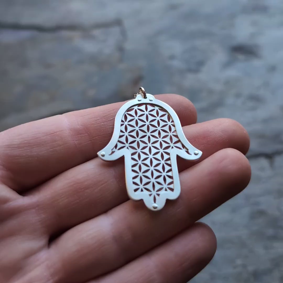 Hamsa Protection Pendant