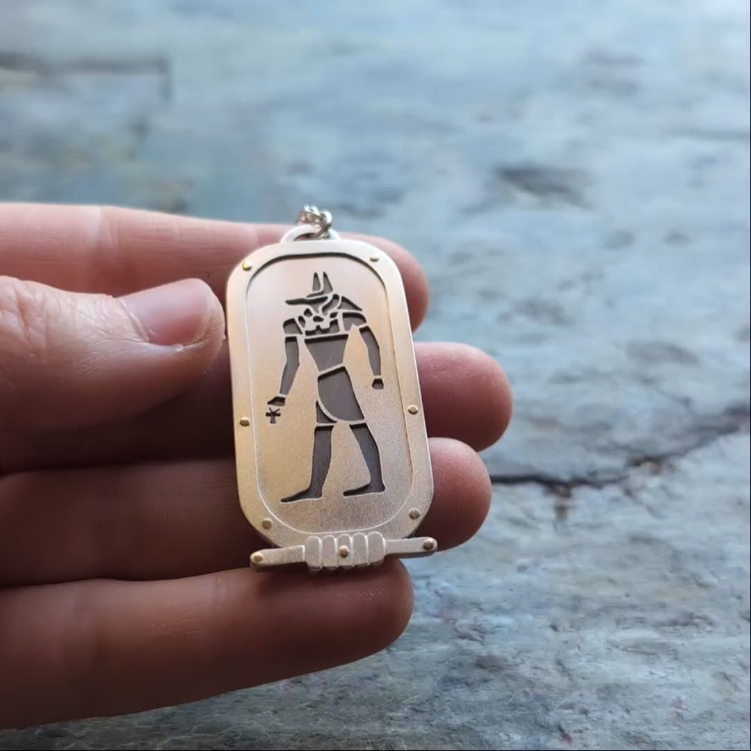 Egyptian Anubis Pendant