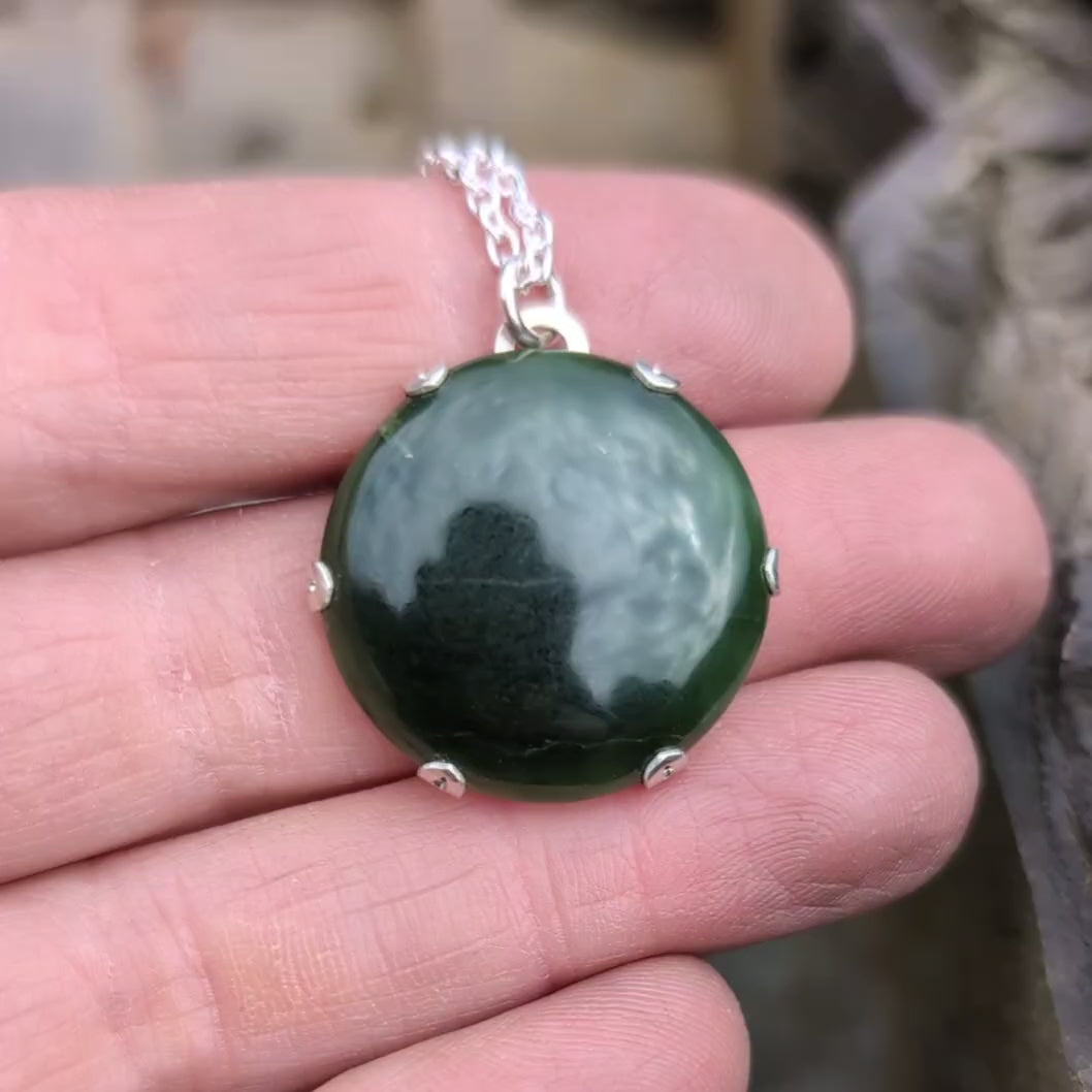 Pounamu Star Tetrahedron Pendant