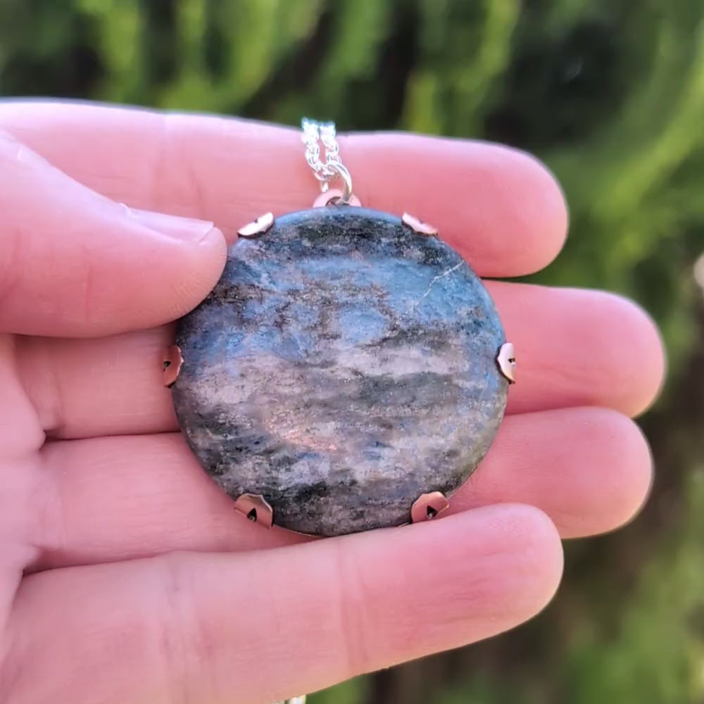 Aotea & Moldavite Metatron's Cube Pendant - small