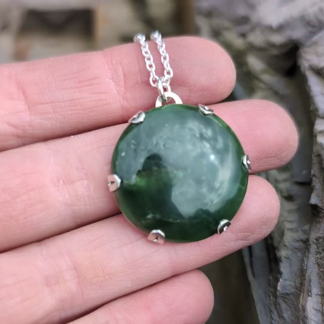 Pounamu Metatron's Cube Pendant