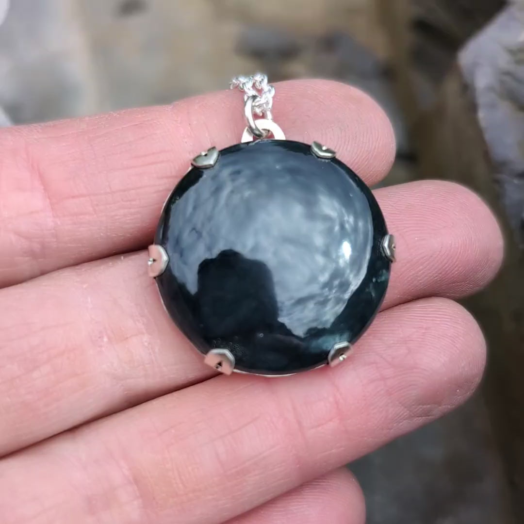 Pounamu Flower of Life Pendant