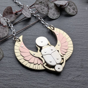 Egyptian Scarab Pendant - version 2