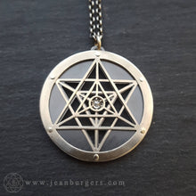 Pre-order salt&pepper Diamond Geometric Pendants