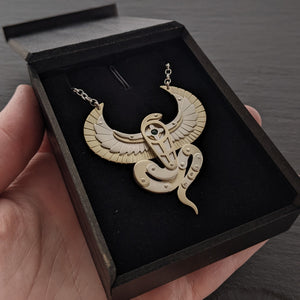 Handcut Wadjet Amulet