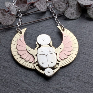 Egyptian Scarab Pendant - version 2