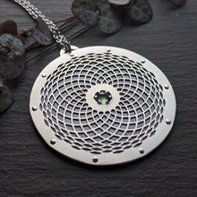 Handcut Moldavite Toroid Pendant - Large