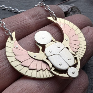 Egyptian Scarab Pendant - version 2