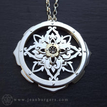 Pre-order salt&pepper Diamond Geometric Pendants