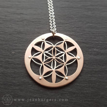 Double Layer Flower of Life Pendant