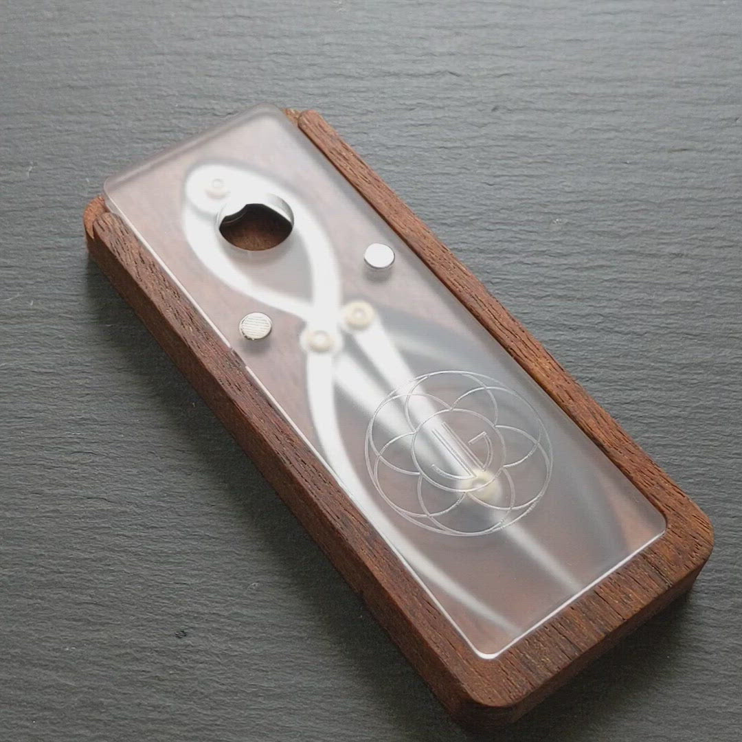 Golden Mean Calipers - solid kwila case