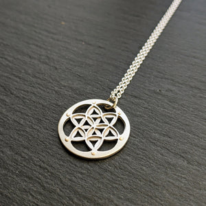 Small Flower of Life Pendant