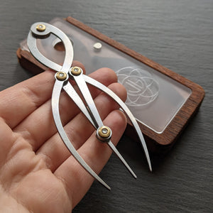 PRE-ORDER for Golden Mean Calipers - solid kwila case