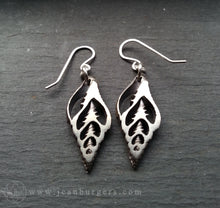 Silver Shell Earrings 1