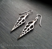 Silver Shell Earrings 2