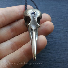 Tui Skull Pendant - choose your gemstone