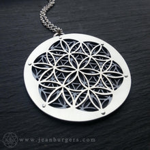 Flower and Seed of Life Pendant