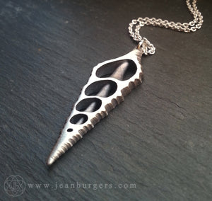 Silver Shell Pendant 2 - large