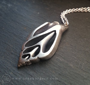 Silver Shell Pendant 1 - large