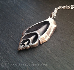 Silver Shell Pendant 1 - large