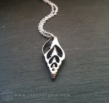 Silver Shell Pendant 1 - small